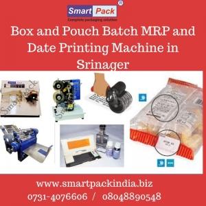 Box and Pouch Batch MRP and Date Printing Machine in Srinage